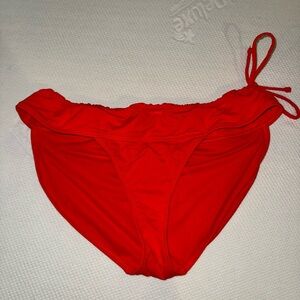 Athleta Orangey Red Bikini Bottom